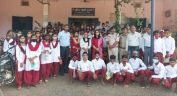 राजनांदगांव : स्कूली छात्रों ने सुरगी थाने का भ्रमण कर जानी पुलिस की कार्य प्रणाली, शिक्षकों सहित छात्रों ने प्रभारी चेतन सिंह चंद्राकर का किया स्वागत…
