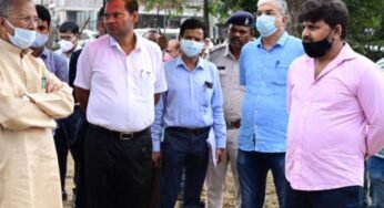 रायपुर : अण्डर ब्रिज के कार्यों की धीमी प्रगति पर मंत्री ताम्रध्वज साहू ने जताई नाराजगी…