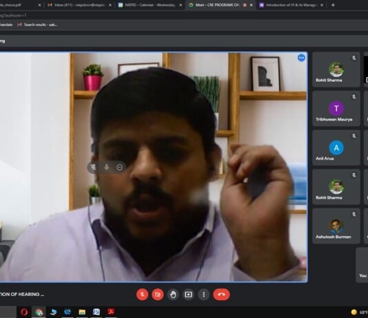 राजनांदगांव : श्रवण बाधित का परिचय एवं प्रबंधन विषय पर सीआरई कार्यक्रम का किया गया आयोजन…