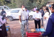 राजनांदगांव : प्रभारी सचिव डॉ. प्रसन्ना आर ने साल्हेवारा चेकपोस्ट का किया निरीक्षण…