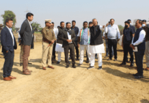 गरियाबंद : धर्मस्व मंत्री ताम्रध्वज साहू ने लिया नवीन मेला स्थल का जायजा…