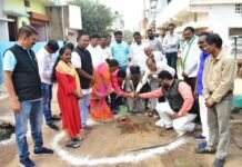 राजनांदगांव : महापौर के द्वारा तीन वार्डो में विकास कार्यो का भूमिपूजन…