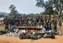 राजनांदगांव : थाना मोहला के कैम्प भोजटोला अन्तर्गत पहाड़ी में नक्सली सामान बरामद…