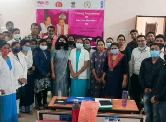 राजनांदगांव : नियमित टीकाकरण एवं कोविड वैक्सीन के रखरखाव एवं ईवीन एई एप्लीकेशन पर टीकाकरण की ऑनलाइन एंट्री का एक दिवसीय प्रशिक्षण संपन्न…