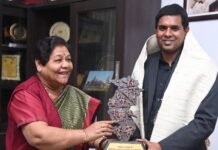 रायपुर : राज्यपाल से गणेश कर ने की सौजन्य भेंट…