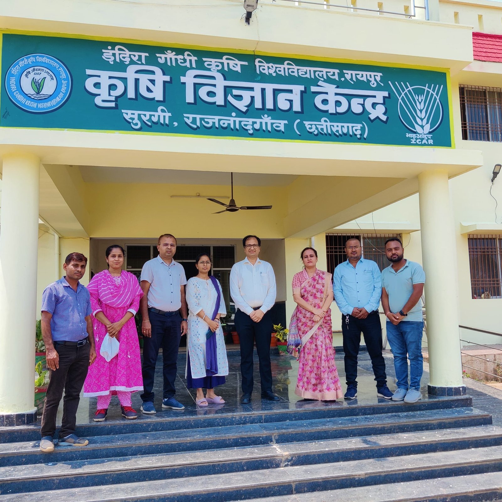 राजनांदगांव : कलेक्टर ने किया कृषि विज्ञान केन्द्र सुरगी का भ्रमण…