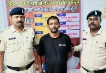 राजनांदगांव : हत्या का प्रयास, लूट, मारपीट के मामले मे फरार आरोपी गिरफ्तार…