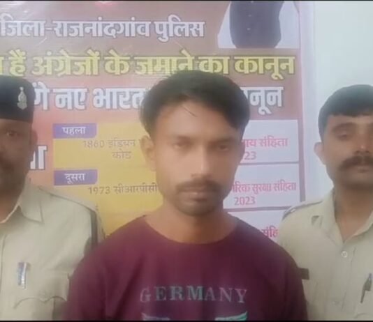 राजनांदगांव : हत्या का फरार सह आरोपी को चिखली पुलिस ने किया गिरफ्तार, रामनगर चिकन शराब पार्टी मे हुआ था विवाद…