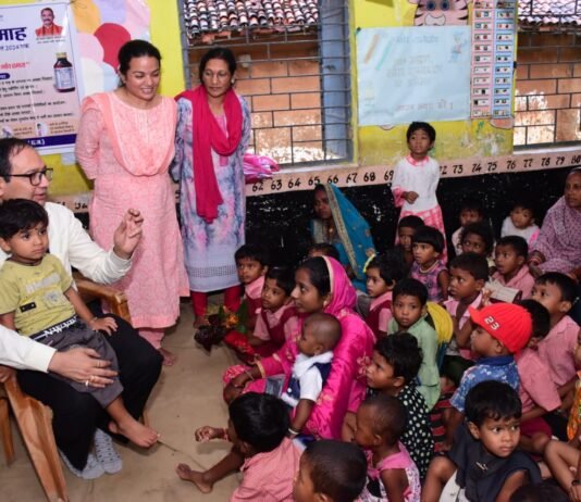 राजनांदगांव : कलेक्टर ने गर्भवती महिलाओं एवं शिशुवती माताओं को पौष्टिक आहार सेवन करने की दी सलाह…