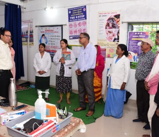 राजनांदगांव : कलेक्टर ने उप स्वास्थ्य केन्द्र लालुटोला और हायर सेकेण्डरी स्कूल पिनकापार का किया आकस्मिक निरीक्षण…