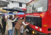 राजनांदगांव : केसीजी को अग्निशमन गाड़ी की सौगात…