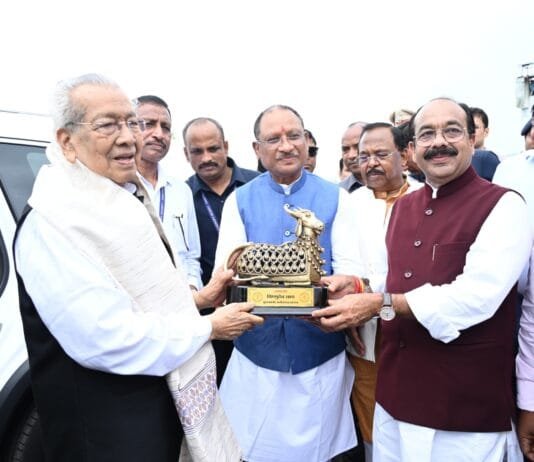 रायपुर : छत्तीसगढ़ में लोगों से बहुत स्नेह मिला, यहां के मुख्यमंत्री सरल सहज और सबको आगे लेकर जाने वाले…