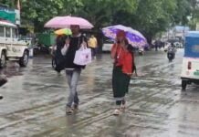 राजनांदगांव : जिले में अब तक औसत 638.4 मिमी वर्षा दर्ज…