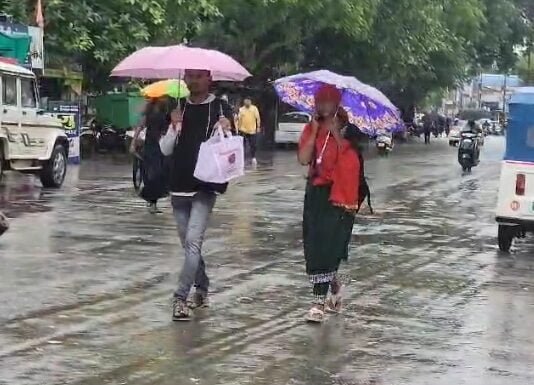 राजनांदगांव : जिले में अब तक औसत 638.4 मिमी वर्षा दर्ज…