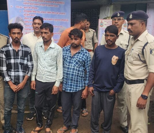 राजनांदगांव : ट्रक से चावल चोरी करने वाले चार आरोपियो को गिरफ्तार कर भेजा गया न्यायिक रिमांड पर जेल…