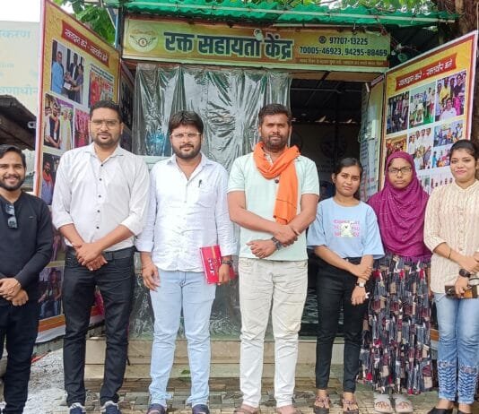 राजनांदगांव : रक्तदान से मानव जीवन बचाने का कर्तव्य व धर्म हैं छात्र युवा मंच परिवार का…