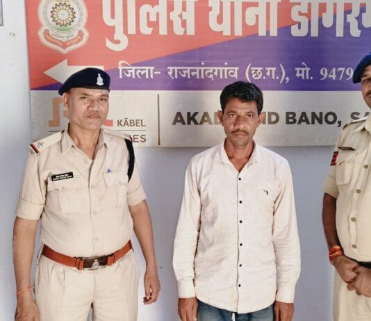 राजनांदगांव : महिला के साथ बलात्कार ,पीड़िता को जान से मारने का दिया था धमकी…