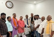 राजनांदगांव: जिला यादव समाज ने मुख्यमंत्री से सौजन्य भेंट मुलाकात की, मुख्यमंत्री ने समाज का नेवता स्वीकार किया…