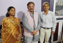 राजनांदगांव : शोक संतप्त परिवार से मिले सांसद संतोष पांडे…