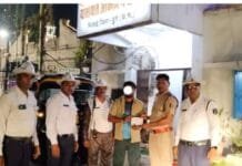 दुर्ग : मोडिफाई सायलेंसर एवं यातायात नियमों का पालन ना करने वाहन चालकों पर की गई कार्यवाही…