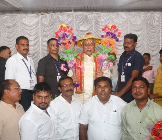 राजनांदगांव : पुर्व मुख्यमंत्री भुपेश बघेल को कोसरिया यादव समाज ने जन्मदिन पर दी बधाई…