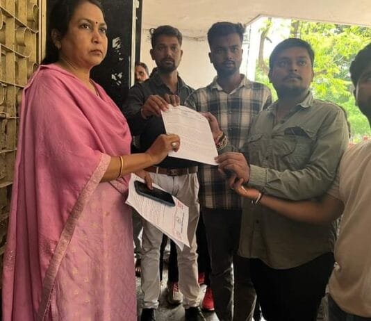 राजनांदगांव : NSUI ने विधायक देवेंद्र यादव की गिरफ्तारी के विरोध में सौंपा ज्ञापन…