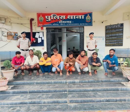 राजनांदगांव : गोविन्दा उत्सव को लेकर असमाजिक तत्व के व्यक्तियों पर डोंगरगढ़ पुलिस की कार्यवाही…