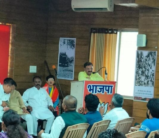 राजनांदगांव : विघटनकारी व अलगाववादी तत्वों से कड़ाई से निपटा जायेगा: संतोष पाण्डेय…