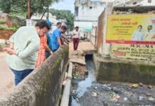 राजनांदगांव : निरीक्षण गांधी चौक, दुर्गा चौक, बासपाईपारा, सागरपारा की सफाई देख स्वतंत्रता दिवस में शहर की समुचित सफाई करने आयुक्त ने दिये निर्देश…