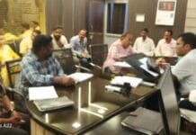 राजनांदगांव : आयुक्त ने ली तकनीकी अधिकारियों की बैठक…