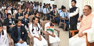 रायपुर : हवाई यात्रा कर रायपुर पहुंचे बीजापुर के मेधावी विद्यार्थियों में आसमान छूने का हौसला