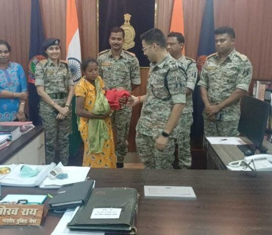 दंतेवाड़ा : बचेली से अपहरण 18 दिन का बालक 5 घंटे के भीतर सकुशल बरामद