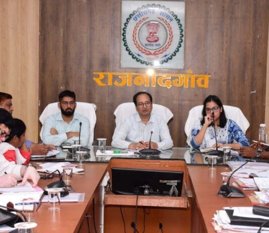 राजनांदगांव : जल संचय एवं संवर्धन के कार्य को प्राथमिकता से करें – कलेक्टर…