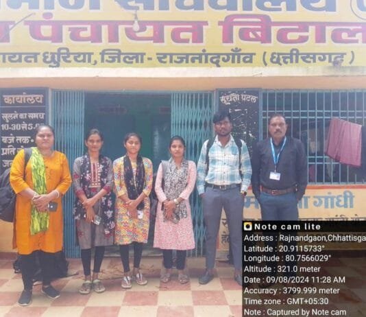 राजनांदगांव : जिले में 56 लोगों की 8 टीम द्वारा किया जा रहा स्वास्थ्य सर्वेक्षण…