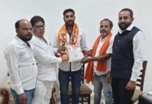 राजनांदगाँव में शिवसेना पार्टी का विस्तार…