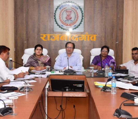 राजनांदगांव : कलेक्टर ने क्वांर नवरात्रि पर्व के अवसर पर आयोजित मेले की तैयारी के संबंध में ली बैठक…