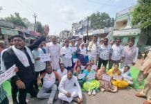 राजनांदगांव : शराब दुकान तत्काल नहीं हटी तो उग्र आंदोलन होगा – हेमा देशमुख…