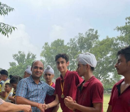 राजनांदगांव और पंजाब के हॉकी खिलाड़ियों के बीच ऐतिहासिक संबंधों का मृणाल चौबे ने पंजाब मे किया जिक्र