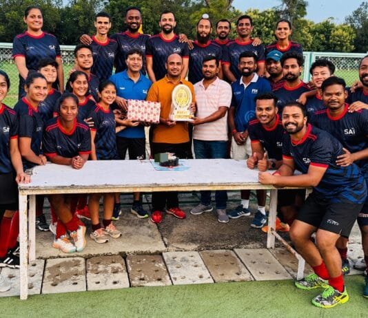 अंतरराष्ट्रीय हॉकी खिलाड़ी मृणाल चौबे को एन.आई.एस पटियाला ने किया सम्मानित…