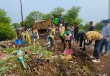 राजनांदगांव : निगम के अधिकारी, कर्मचारी व स्वच्छता दीदीयो ने जन सहभागिता से किया स्वैच्छिक श्रमदान…