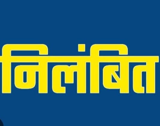 मोहला का पटवारी हुआ निलंबित जानिए कारण…