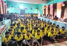 शासकीय पोष्ट मैट्रीक आदिवासी बालक छात्रावास महेश नगर राजनांदगांव मेंशपथ ग्रहण समारोह संपन्न…