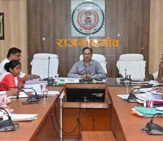 राजनांदगांव:कलेक्टर ने जिला सड़क सुरक्षा समिति की बैठक ली…