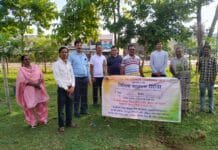 खैरागढ : स्वच्छता ही सेवा के अंतर्गत व्यवहार न्यायालय खैरागढ़ में की गई साफ सफाई…