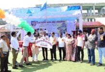 राजनांदगांव : पूर्व सांसद मधुसूदन यादव ने 24वीं राज्य स्तरीय शालेय क्रीड़ा प्रतियोगिता का किया शुभारंभ…