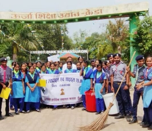 राजनांदगांव : गांधी जयंती पर स्काउटस गाइड्स के रोवर रेंजर द्वारा संगोष्ठी एवं स्वच्छता जागरूकता रैली का किया गया आयोजन…