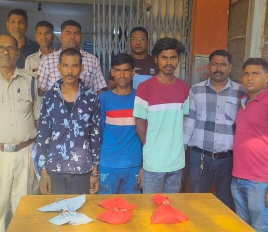 राजनांदगांव : किराये के मकान में रहकर सुने मकान की रेकी कर चोरी करने वाले आरोपीयो को किया गिरफ्तार…