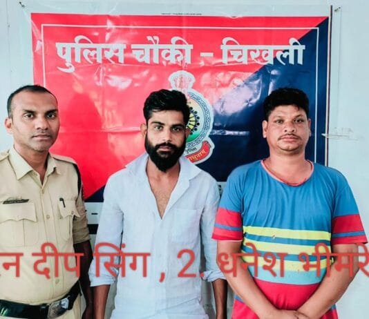 राजनांदगांव : अवैध शराब बिक्री करने वाले पर कार्यवाही…