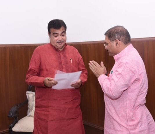 राजनांदगांव : राजनांदगांव-मानपुर सड़क के लिए 290 करोड़ की स्वीकृति सांसद संतोष पांडे की मेहनत लाई रंग…