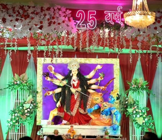 राजनांदगांव : न्यू सिविल लाइन में नवरात्रि पर्व की रजत जयंती की धूम…